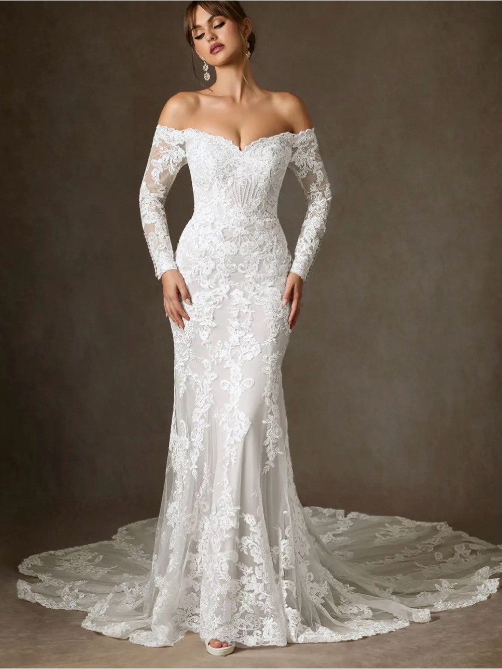 Azazie Empiria Mermaid Wedding Dress